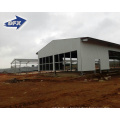 China low cost prefabricated steel structure egg layer chicken poultry farm shed house